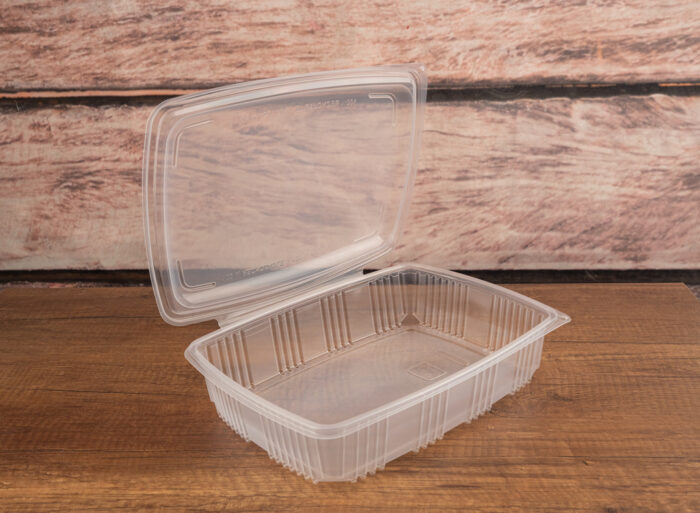 Conteneur hermétique Packmaster CF01 Jumbo avec couvercle inviolable pour emballage alimentaire.