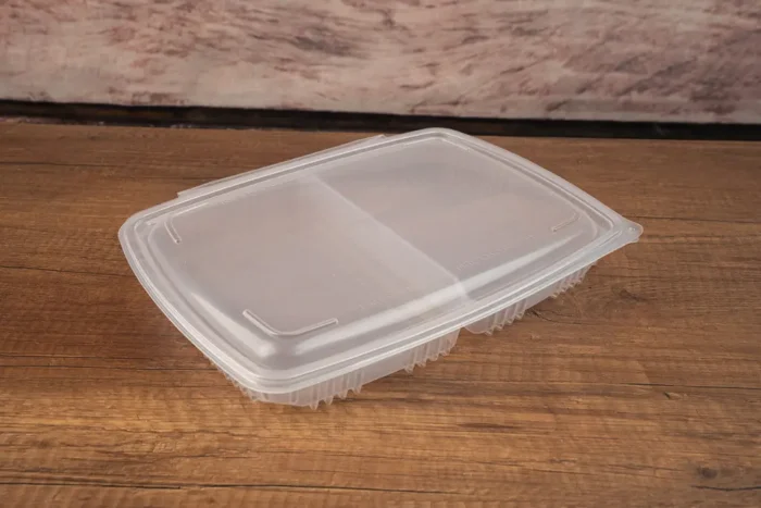Packmaster CF02 Conteneur 2 Compartiments - Boîte Hermétique et Inviolable pour Repas à Emporter