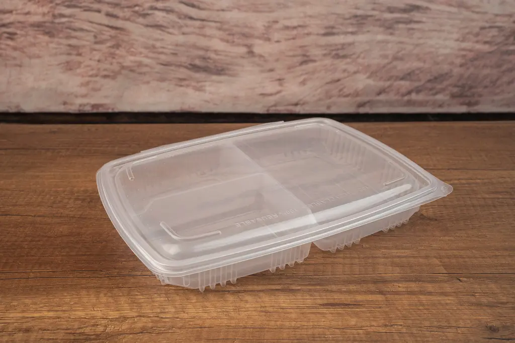 Chef Form 3 Bölmeli Paket Servis Kabı