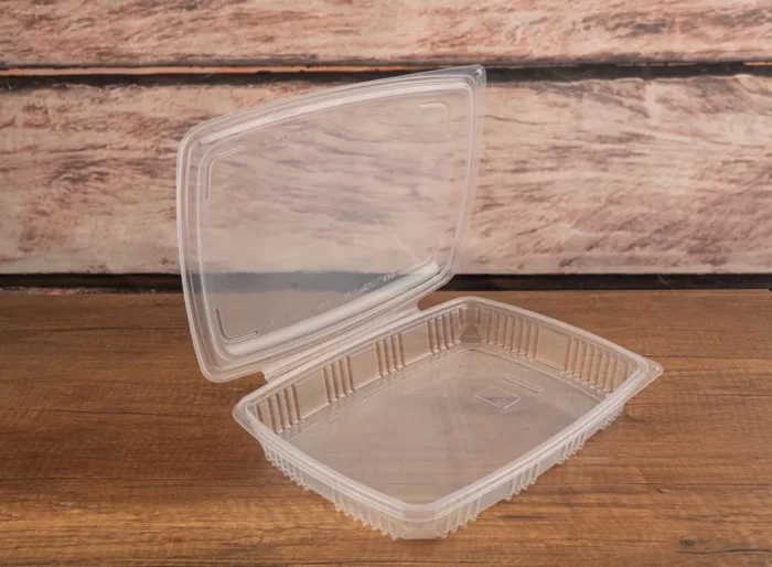 Packmaster CF09 2000 cc emniyet kilitli sızdırmaz kap açık kapak görünümü ve kilit detayı.